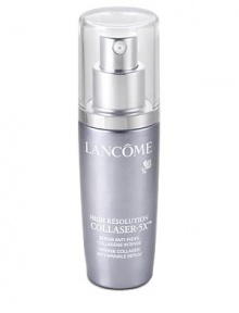 High Résolution Collaser-5X. Fight wrinkles at the source. Target 80% of collagen in just 48 hours! Inspired by cutting-edge laser therapy, High Résolution Collaser-5x contains a revolutionary new complex of Rice Peptides, Alfalfa Extract, and Co-Enzyme R combined with Vitamin Cg that now helps target 5 key types of collagen that make up 80% of collagen in skin. Wrinkles appear pushed up and out. Skin's youthful suppleness and bounce return. Fast, visible results.