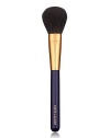 Provides precise color application for cheeks. Full, round shape is expertly designed to deposit color smoothly and evenly on smaller areas of the face. Apply color to cheekbones, sweeping the brush from the middle of the ear towards the tip of the nose. Lightly swirl any remaining blush on the apples of your cheeks. All Estée Lauder brushes are composed of the finest quality materials and are designed to ensure the highest level of makeup artistry. 