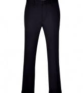 Ultra-cool walking night pants from Marc by Marc Jacobs - Add instant style to your causal looks with these chino-style pants - Flat front with a classic fit, crease details, and side pockets - Try with a plaid button-down, a wool blazer, and oxfords