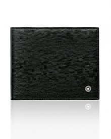 Carry your essentials in a handsome full-grain calfskin wallet from Montblanc for an authentic and refined addition to your every day.