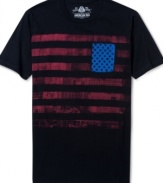 Go with the flow in this tee by American Rag.