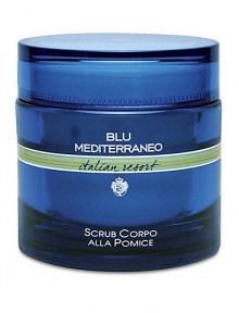 EXCLUSIVELY AT SAKS.COM. Inspired by the rejuvenating powers of the Italian Mediterranean, this gentle yet effective scrub completely exfoliates the surface of the skin on the body. Leaves skin radiant, velvety and toned. Hand made in Italy. 7.7 oz.