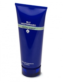 EXCLUSIVELY AT SAKS.COM. Inspired by the rejuvenating powers of the Italian Mediterranean, this refreshing cream nourishes the skin. Aloe vera and shea butter ensure long lasting moisture, and Omega 3 rich borage and apricot oils support skin repair. Like a gentle sea side massage, skin is rejuvenated, strengthened and returned to its natural splendor. Hand made in Italy. 7 oz.