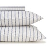 With a spirit that recalls the vibrant beauty of the French countryside, batik sunflowers, rustic calico and vintage ticking stripes, Lauren by Ralph Lauren's Villa Martine collection is delightfully executed in a palette of fresh red, white and blue for bucolic style that lends a summery mood to any décor.