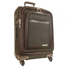 Bric's Pinninfarina collection provides the durability of hard-cased luggage with a classically sleek Italian design.