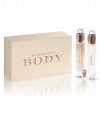 Burberry Body is an effortlessly sensual, feminine fragrance. Experience Burberry Body's eclectic combination of luxurious ingredients with the Eau de Parfum Intense Gift Set. Set includes: 2.8 oz. Eau de Parfum Intense, 2.8 oz. Body Milk, and 0.15 oz. Eau de Parfum Deluxe Miniature.