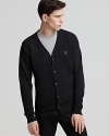 Diesel Okoa Brushed Cotton Elastin Cardigan