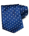 Jazz up your look with an exquisite silk tie from Paul Smith, featuring a whimsical polka dot pattern in a classic width.