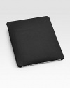 A carrying case for the iPad® user who appreciates elegant craftsmanship as much as on-the-go style. This case is handmade from French goatskin leather with a hard backing for superior protection. Leather 8.25W X 10.25H X 0.25D Imported 