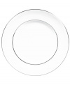 In an exquisite union of the contemporary and the classical, renowned bridal designer Vera Wang and Wedgwood have created a dinnerware and dishes pattern that brings elegance to the modern table. Blanc sur Blanc marries pure white with a textured matte border and platinum edging for subtle tonal contrast.