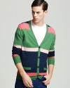 MARC BY MARC JACOBS Colorblock Stripe Cardigan