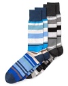 Paul Smith Winding Stripe Socks