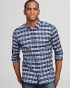 HUGO Ero Plaid Sport Shirt - Slim Fit