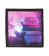 Perfect for folding up and putting in your pocket, Paul Smiths photo-print hankie is a cool modern choice for this essential accessory - Square shape, message printed at corner - Stash away in the back pocket of your pants, or fold into a triangle and showcase on blazers