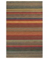 In smooth, muted colors, this dynamic area rug adds sophisticated texture to any interior. Special dyeing techniques are used to create the rug's rich hues, as well as its softness. Woven from wool, the Inca rug is just what you need to make any room more unique.