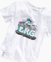 Hook up his look with the monster style of this abominable snowman tee from LRG.