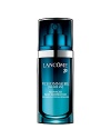 Lancôme's first advanced skin corrector. Wrinkles, pores and evenness.Much more than a wrinkle-corrector, Lancôme's first skincare is capable of fundamentally re-creating more beautiful skin. The first skincare with LR 2412, a molecule designed to propel through skin layers. On its path, it triggers a cascading series of micro-transformations.**Lancôme's new vision of skin perfection. One out of two women tempted by a cosmetic procedure decided to postpone it.***The result: On the surface, wrinkles and pores are visibly corrected. Imperfections like signs of UV damage and acne marks appear diminished.*LR 2412: 12 years of research. 20 international patents.*Clinical study** Based on in-vitro testing*** After four weeks of consumer use. Consumer evaluation of women aged 35 to 49 years tempted by hyaluronic acid, laser or chemical peeling. Results not equal to a medical procedure.