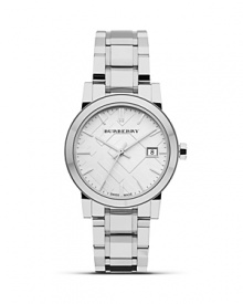 Burberry Check Bracelet Watch, 34mm