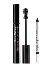 EXCLUSIVELY AT SAKS. Includes Thickening Mascara and Intense Gel Eye Liner in Deep Aubergine. 