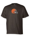 Earn your fan status and flaunt it proudly with the sleek athletic fit and bold logo design of this Cleveland Browns t shirt from Reebok.