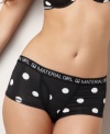 Steal a style from the boys with these ultra-cute boyshorts by Material Girl.