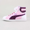 PUMA has converted their famous First Round hi-top model for the pint sized fashionistas.