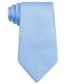 He'll look extra smooth in this satin tie from Calvin Klein.