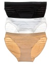 A basic bikini with tonal stripe detail all over.