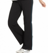 A fashionably affordable price makes these Style&co. Sport pants a must-have for every closet. Subtle piping and a relaxed fit update the look.