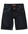 He'll love the look of a cool pair of denim jeans from Levi's.