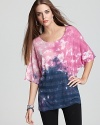 Blissfully soft and ultra-comfy, wear this Hard Tail tie-dye top for lounging, yoga and beyond.