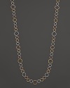 A tri-tone necklace in 18K white gold constructed of nautical cables, accented with diamonds. From Charriol.