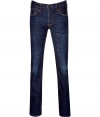 Inject heightened style to your wardrobe staples with these vintage-inspired jeans from high-end denim line Prps - Classic five-pocket silhouette, straight leg, vintage fading details, back logo tab at waist, back stitching details - Pair with a long sleeve henley, a biker-styled leather jacket, and boots