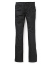 With unique front zip pockets and a trend-right slim fit, these deep blue Joe's Jeans will bring her a season of style.