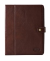 Take you travel media with you in style with this tablet case from Fossil in luxurious leather.