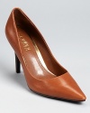 Classic and sophisticated, these Lauren by Ralph Lauren pumps offer polished style for the always-chic professional.