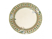 This delightful and colorful pattern adds whimsy to any table. Raphael with its idyllic design rendered in warm pastel colors is an ideal choice.