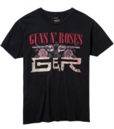 November reign. You're rock stock will be king with this Guns N' Roses t-shirt from RIFF.