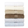 Ultra-soft microcotton with a contemporary textured dobby in four classic colors.