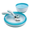 Whether you're spooning mashed bananas or your toddler wants to serve herself Cheerios, this convenient set from OXO offers safety and efficiency in a compact, cute design.