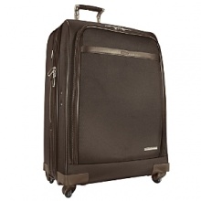 Bric's Pinninfarina collection provides the durability of hard-cased luggage with a classically sleek Italian design.