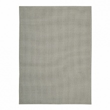 Crafted by hand, this Calvin Klein rug is rendered in a tightly woven basket texture and finished with a rope-twisted border for a versatile and sophisticated look.