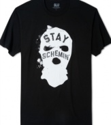 This Stay Schemin' shirt by Swag Like Us adds sleek urban style to your look.