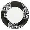 First at Bloomingdale's. These bold black and white patterns are made to mix and match. Choose five-piece place settings in floral Dogwood Point, banded Nag's Head or striped Pinney's Beach. Dogwood Point shown here.