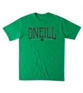 Bolster your basics with this simple graphic tee from O'Neill.