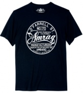 Put your stamp on it. This American Rag graphic tee sets the stage for authentic casual style.