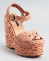 Ralph Lauren Collection Wedges - Eralita Raffia