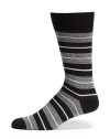 THE LOOKStriped designRibbed elastic cuffMid-calf heightTHE MATERIAL80% cotton/20% nylonCARE & ORIGINMachine washMade in ItalyThis item was originally available for purchase at Saks Fifth Avenue OFF 5TH stores. 