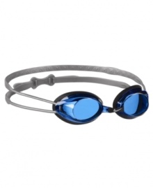 Clear your vision. These comfortable goggles from Nike are designed with anti-fog lenses to help you stay focused.