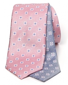 Canali Pastel Floret Tie